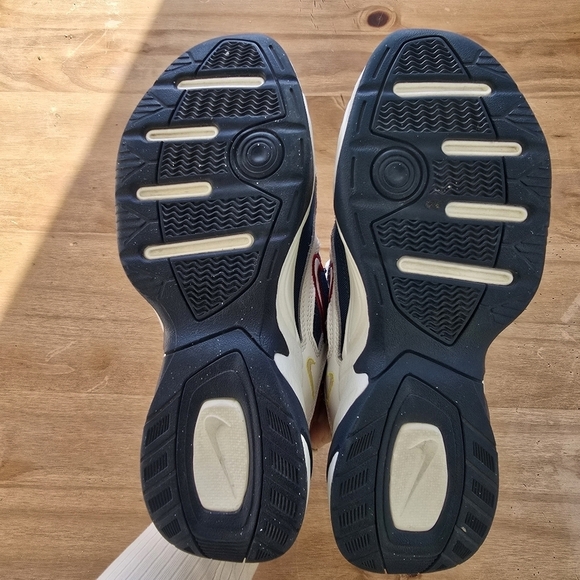 Nike M2K Tekno Yellow White Womens Blue Force Multicolor Sneakers AO3108-402 - Picture 6 of 8